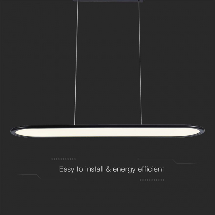 Candelabru LED 24W 80x100cm 3000K - negru V-Tac 10046 [4]