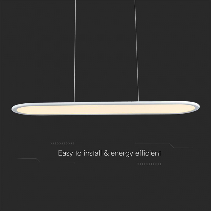 Candelabru LED 24W 80x100cm 4000K - alb [4]
