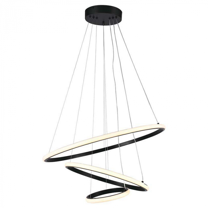Candelabru LED 32W 3000K 60x40x100cm - negru [2]
