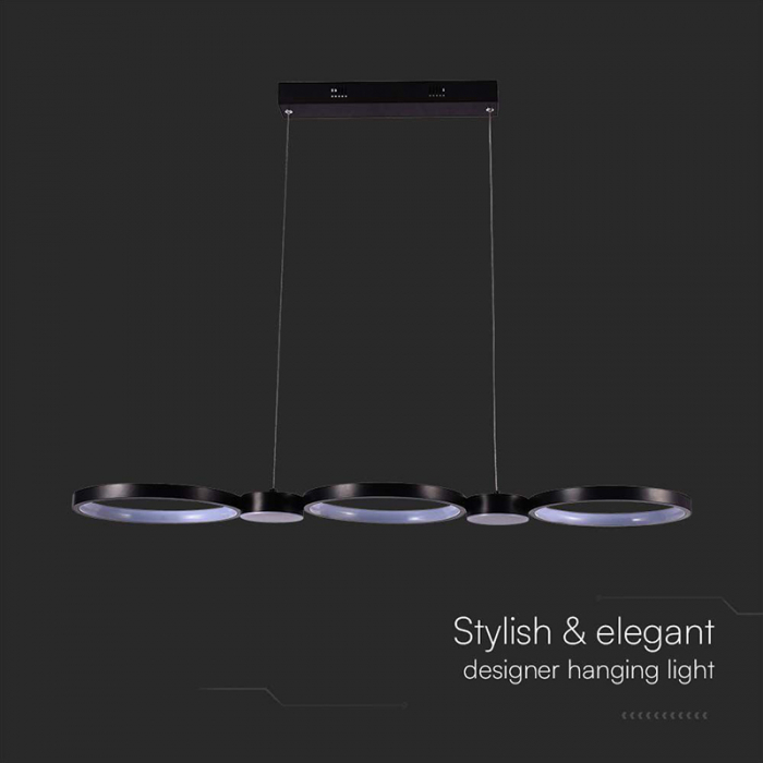 CANDELABRU LED 38W 4000K 95X100CM - NEGRU [5]