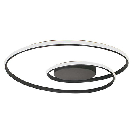 CANDELABRU LED DIMABIL 48W 4000K 62X62X10CM - NEGRU [1]
