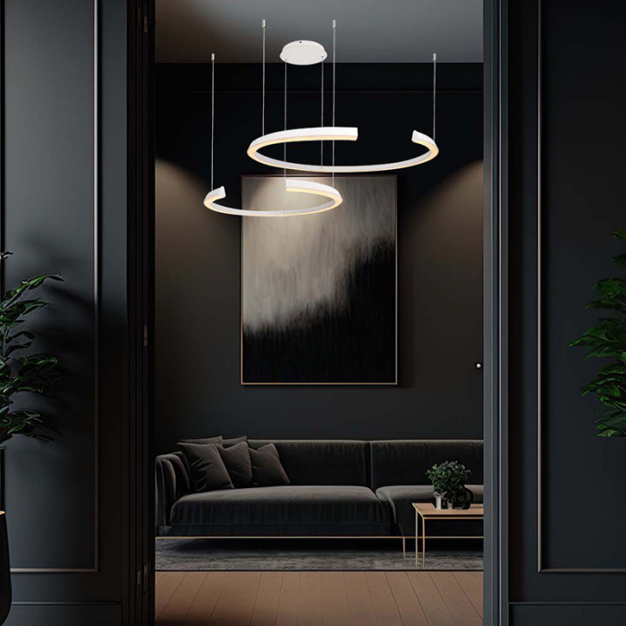CANDELABRU LED DIMABIL 50W 3000K 110X80X120CM - ALB [6]