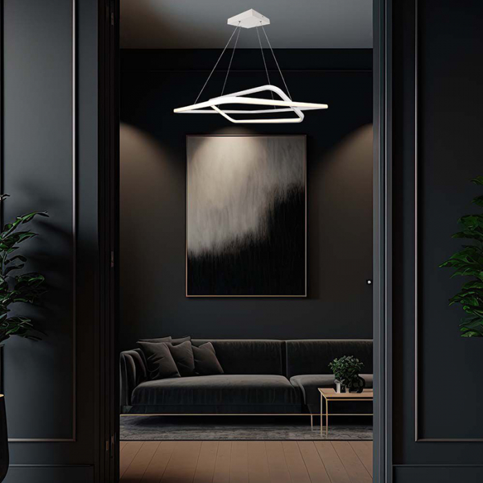 CANDELABRU LED DIMABIL 50W 4000K 60X60X120CM - ALB [7]
