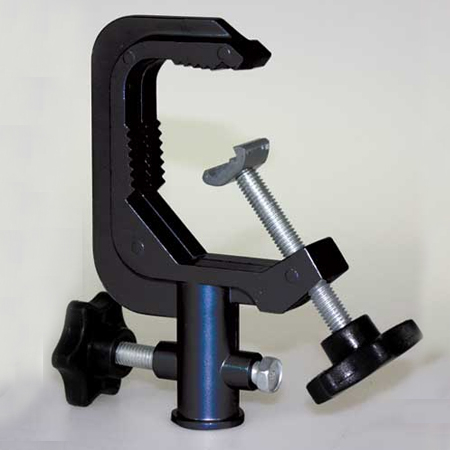 Clema stand lumini cu sistem blocare, negru - Ibiza Light [1]