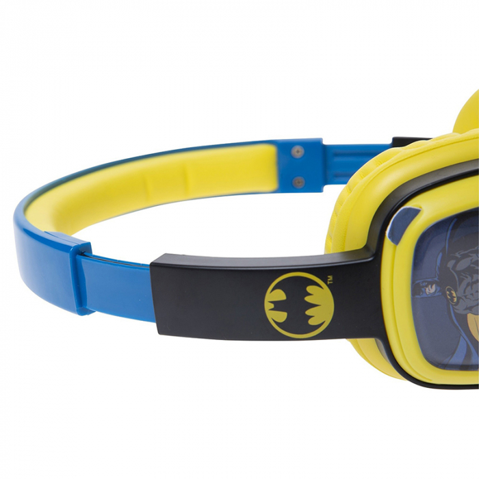 CASCA BLUETOOTH MODEL BATMAN - NEGRU/ALBASTRU [3]
