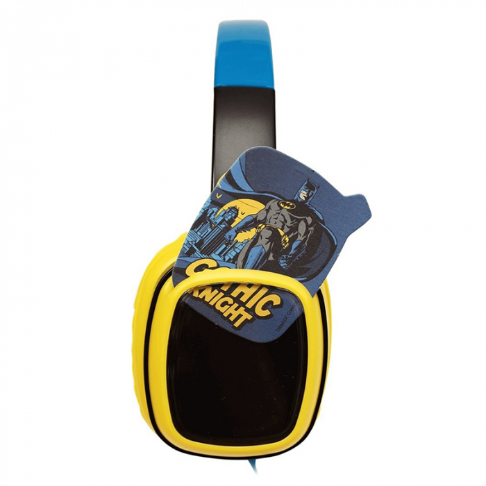 CASCA BLUETOOTH MODEL BATMAN - NEGRU/ALBASTRU [4]