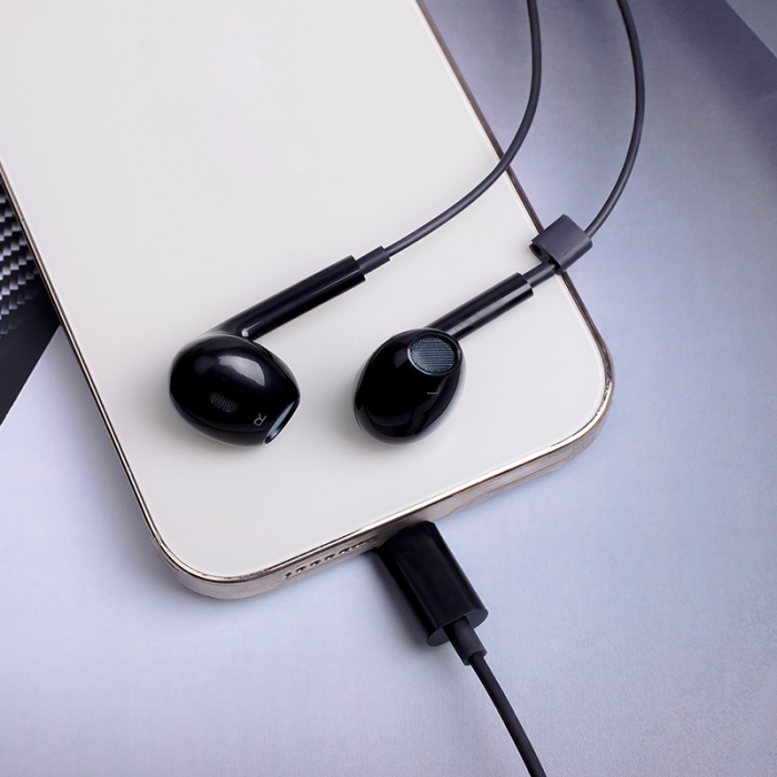 CASCA STEREO MUFA USB-C 1.2M - NEGRU [5]