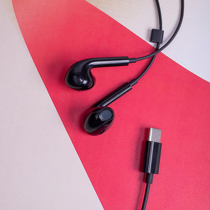 CASCA STEREO MUFA USB-C 1.2M - NEGRU [7]