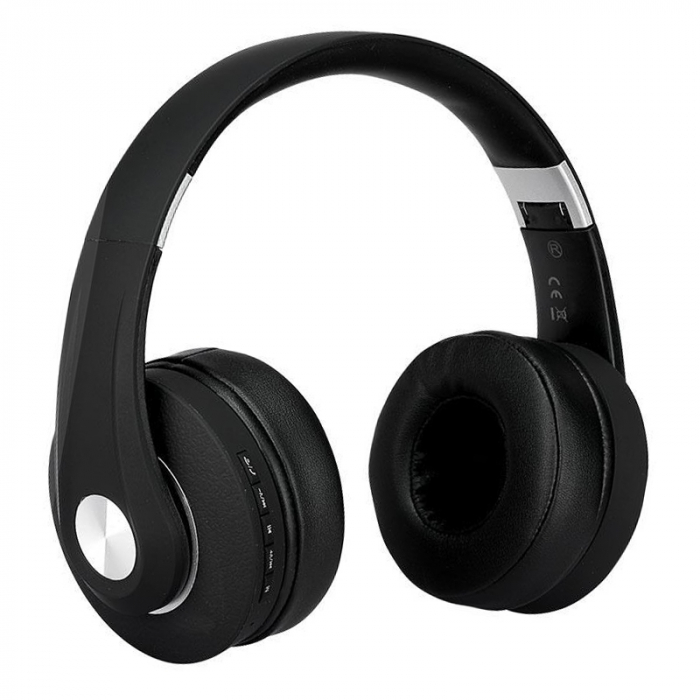 CASCA WIRELESS BLUETOOTH/MSD - NEGRU [2]