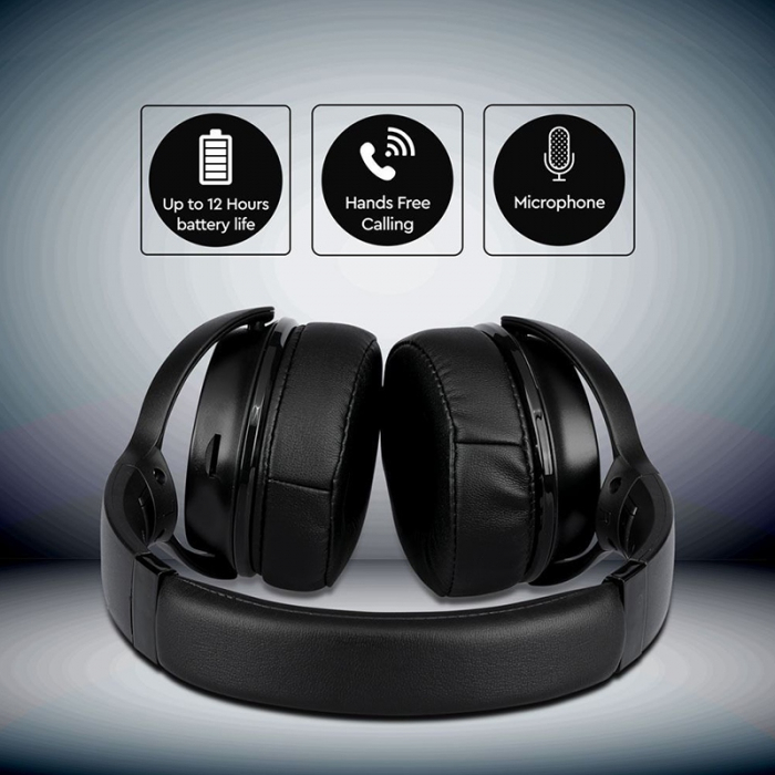 CASCA WIRELESS BLUETOOTH - NEGRU [11]