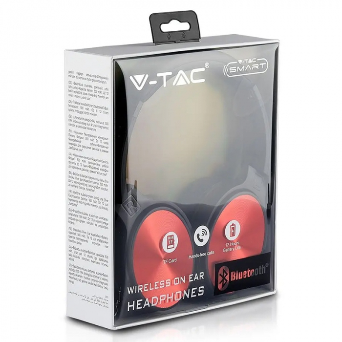 CASCA WIRELESS BLUETOOTH - ROSU [7]