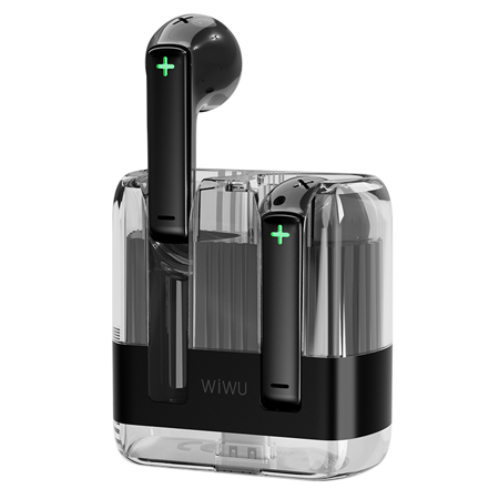 CASTI BLUETOOTH 5.3 T21 TWS - NEGRU [1]