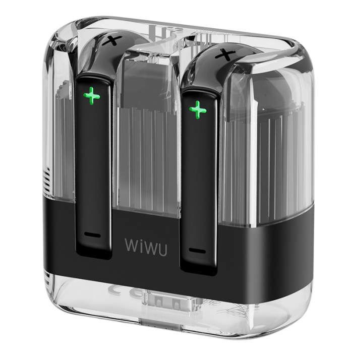 CASTI BLUETOOTH 5.3 T21 TWS - NEGRU [4]