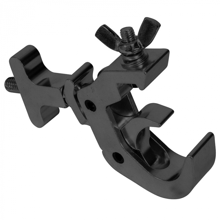 Clema prindere lumini 38-52mm max 150kg - negru - Ibiza Light [3]
