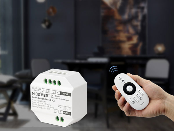 Comutator Inteligent WiFi Tuya, Smart Switch, 10A 230V, WL-SW1 Miboxer [7]