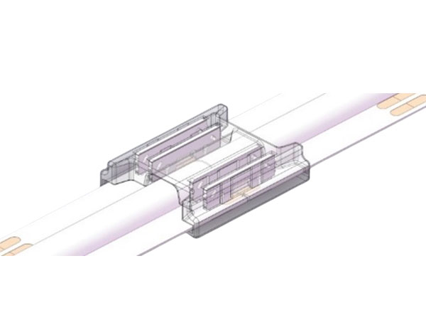 Conector banda LED RGB COB, 10mm, max 6A [2]