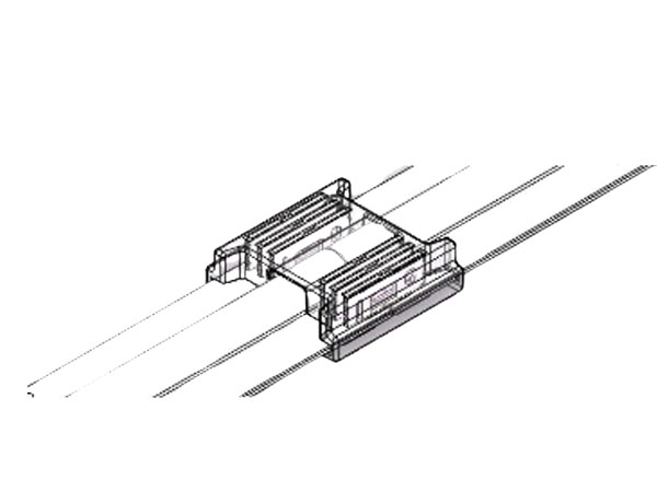 Conector banda led RGBCCT cob , 6 pini, 12mm, max. 4A, [3]