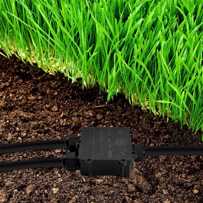 CONECTOR TERMINAL 8-12MM IP68 - NEGRU [8]