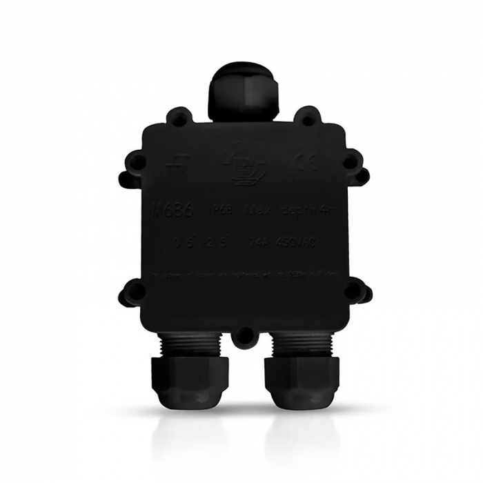 CONECTOR TERMINAL 8-12MM IP68 - NEGRU [2]
