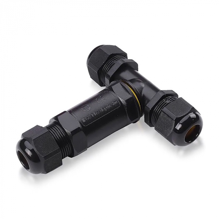 CONECTOR TERMINAL T 8-12MM IP68 - NEGRU [2]