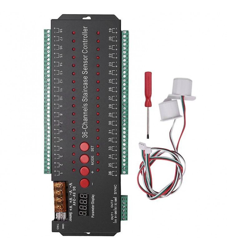 Controler pentru banda led cu sensor de miscare, pentru scari/trepte maxim 36 trepte [2]