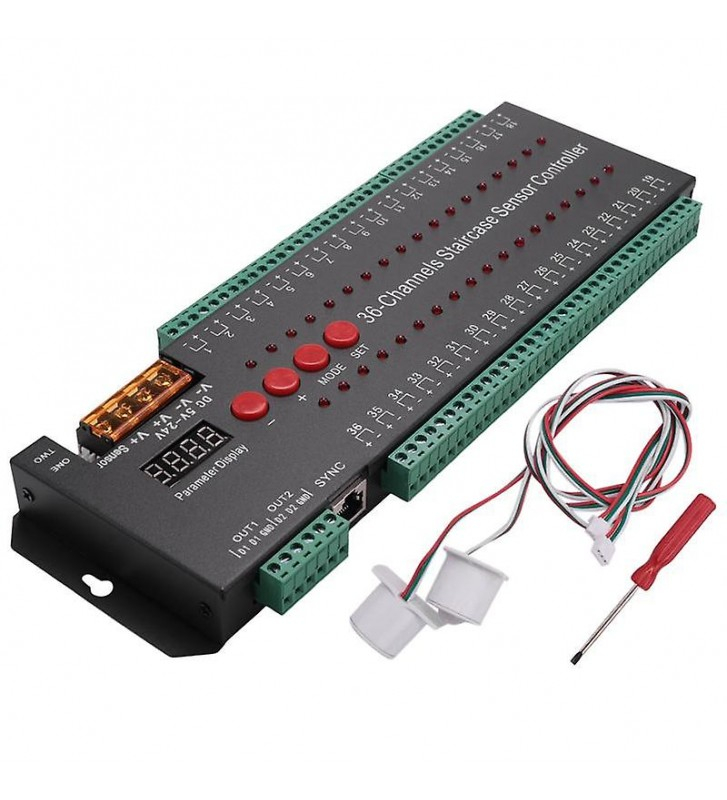 Controler pentru banda led cu sensor de miscare, pentru scari/trepte maxim 36 trepte [6]