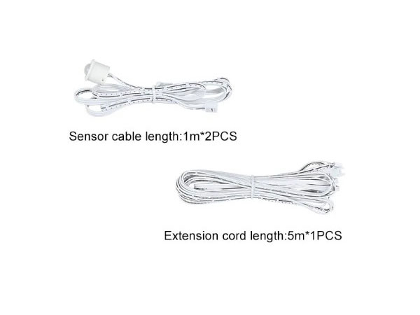 Controler pentru scară/scari cu 16 trepte, telecomandă 2.4G și 2 senzori PIR [7]