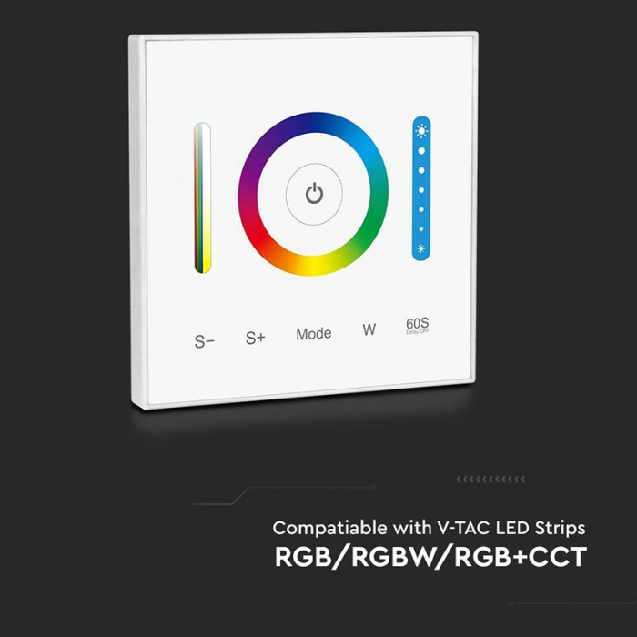 CONTROLLER BANDA LED 3IN1 TOUCH - ALB [5]