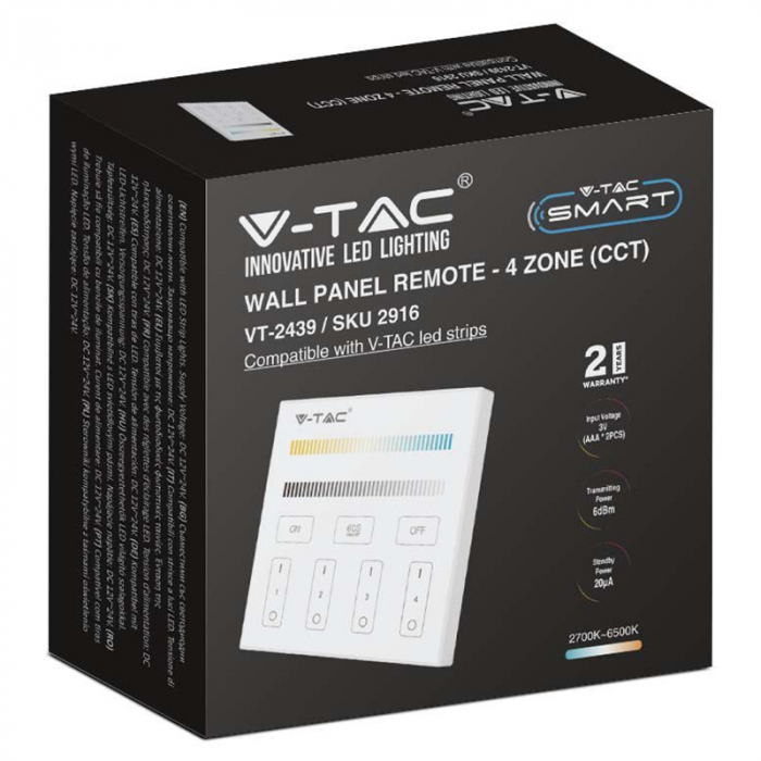 CONTROLLER BANDA LED 4 ZONE WI-FI - ALB [3]