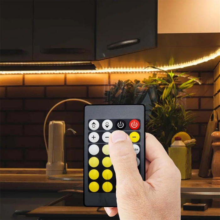 CONTROLLER BANDA LED ALB 24 BUTOANE [6]