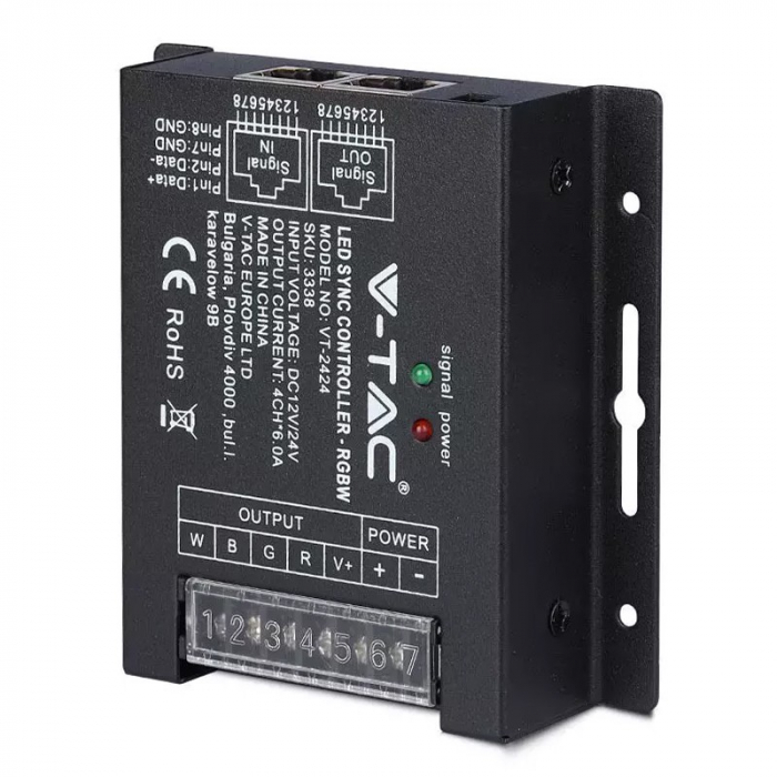 CONTROLLER BANDA LED CU DIMMER 12V/24V [3]