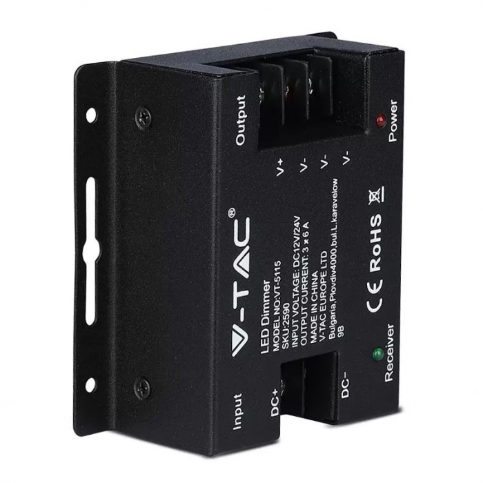 CONTROLLER BANDA LED DIMABIL CU TOUCH 12V 216W /24V 432W [5]