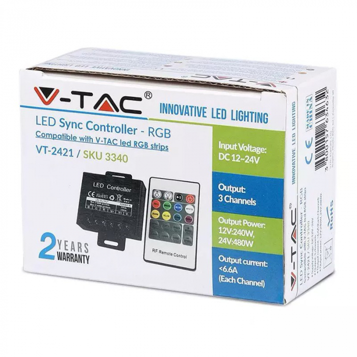 CONTROLLER BANDA LED RGB 12V/24V 240W/480W [4]