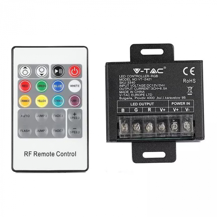 CONTROLLER BANDA LED RGB 12V/24V 240W/480W [3]