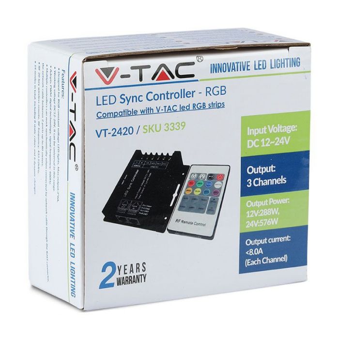 CONTROLLER BANDA LED RGB 20 BUTOANE [6]