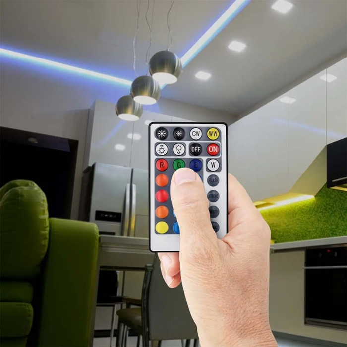 CONTROLLER BANDA LED RGB + ALB 26 BUTOANE [7]