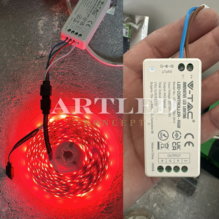CONTROLLER BANDA LED RGB V-TAC 2912 [3]