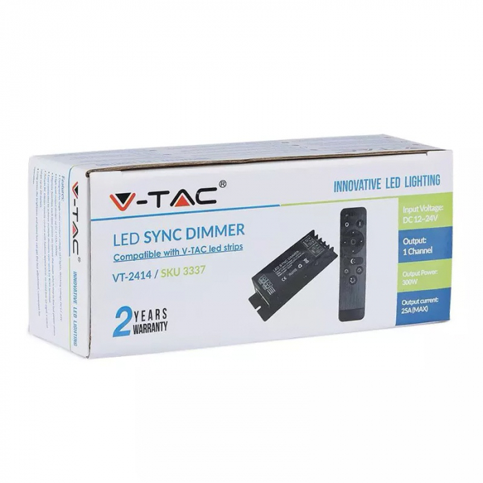 CONTROLLER SINCRONIZARE DIMABIL BANDA LED 25A [6]