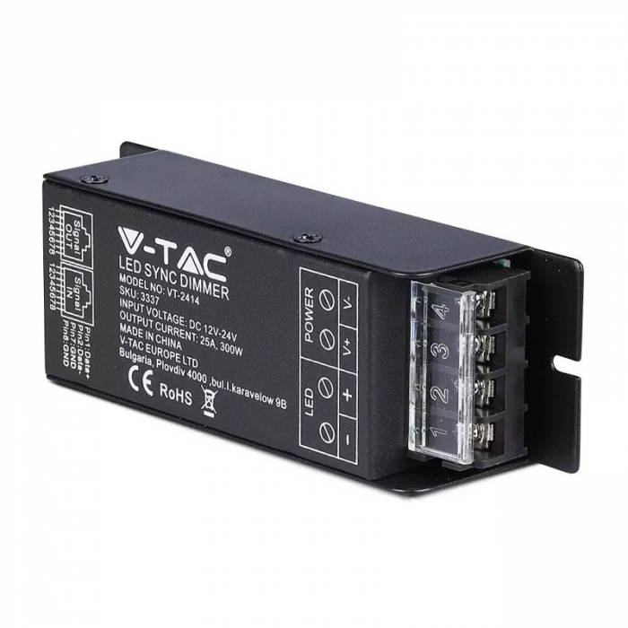 CONTROLLER SINCRONIZARE DIMABIL BANDA LED 25A [3]
