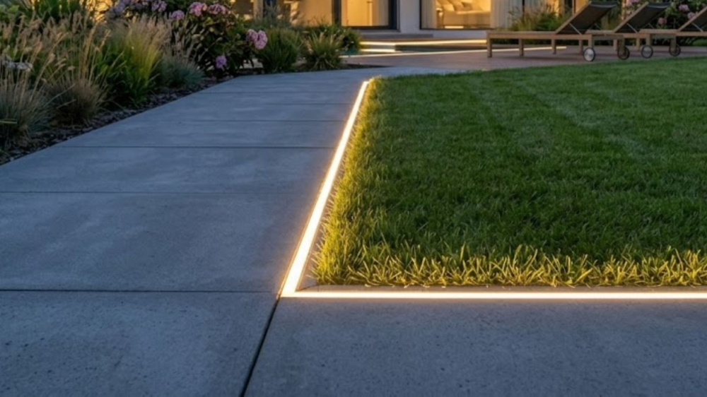 Corp de iluminat pentru exterior pavaj/beton, LED prefabricat, 2m lungime, 20 W, ermetic, IP68, IK10 [5]