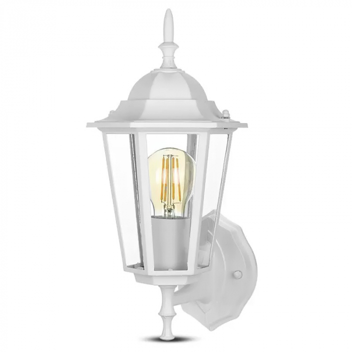 CORP ILUMINAT APLICABIL PE PERETE MAX 40W IP44 - ALB [5]