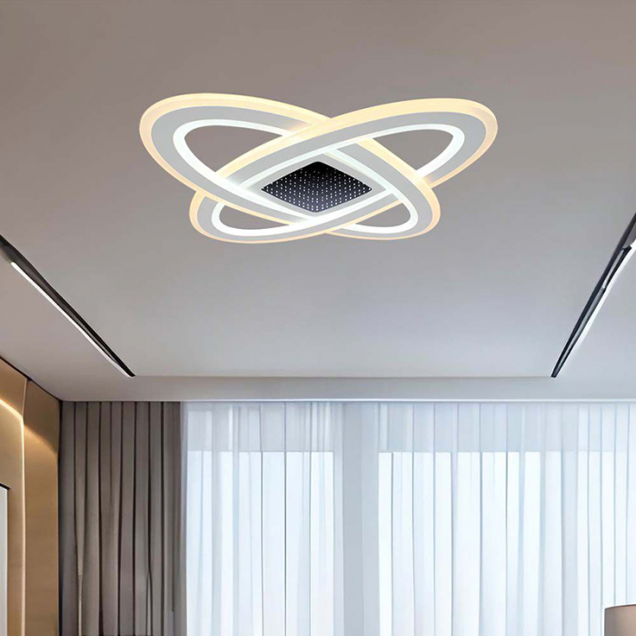 Corp iluminat decorativ dimabil, 130w, 3000k + 6000k, alb, V-TAC 15360 [11]