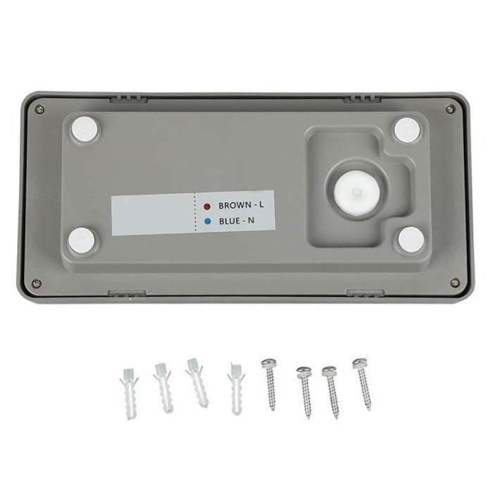 CORP ILUMINAT EXTERIOR 12W IP65 4000K ALB NEUTRU [6]