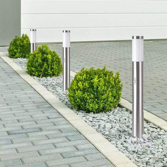CORP ILUMINAT EXTERIOR SOCLU E27 CU SENZOR IP44 80CM [3]