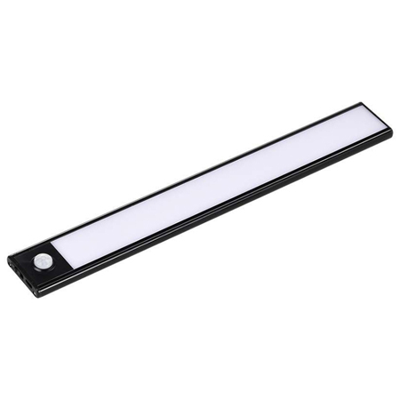 Corp iluminat led, 1.5w, 3000k, ip20, cu senzor miscare, negru, V-TAC 2960 [1]
