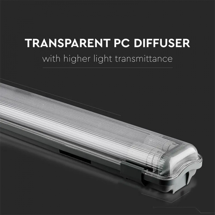 Corp iluminat industrial, 120cm, 36W, IP65, 4000K, alb neutru, V-TAC, SKU-6387 [5]