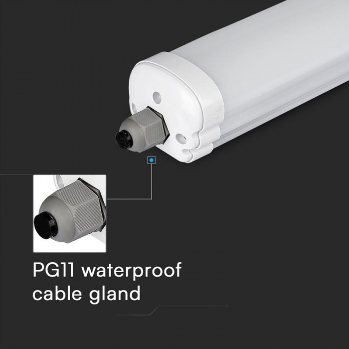 Corp iluminat LED, 120cm, 36W, 4000K, alb neutru, IP65, cip Samsung, V-TAC, SKU-2162851 [14]