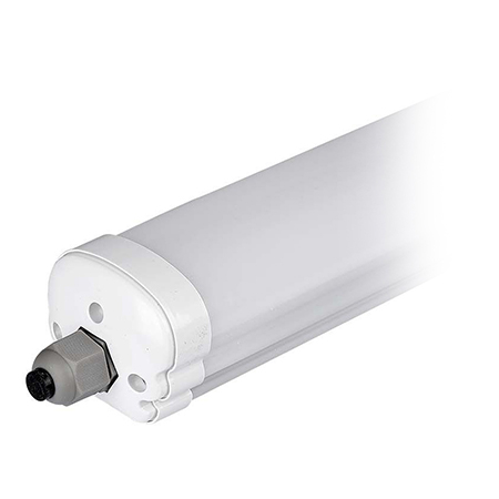 Corp iluminat led 120cm 36w 6500k alb rece ip65 cip samsung V-tac [3]