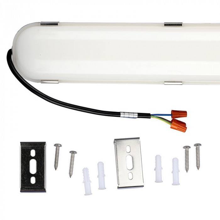 Corp iluminat led 120cm, 60w, 120lm/w, 4000k, alb neutru, ip65, V-TAC 21678 [12]