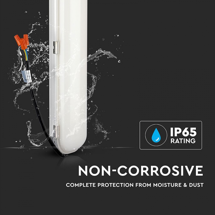 Corp iluminat led 120cm, 60w, 120lm/w, 4000k, alb neutru, ip65, V-TAC 21678 [5]